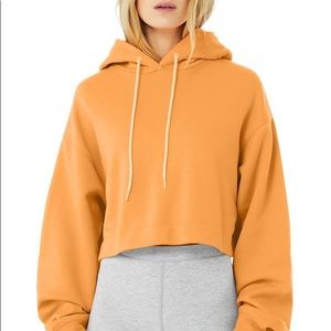 ALO Yoga Bae Hoodie - NWT Neon Apricot